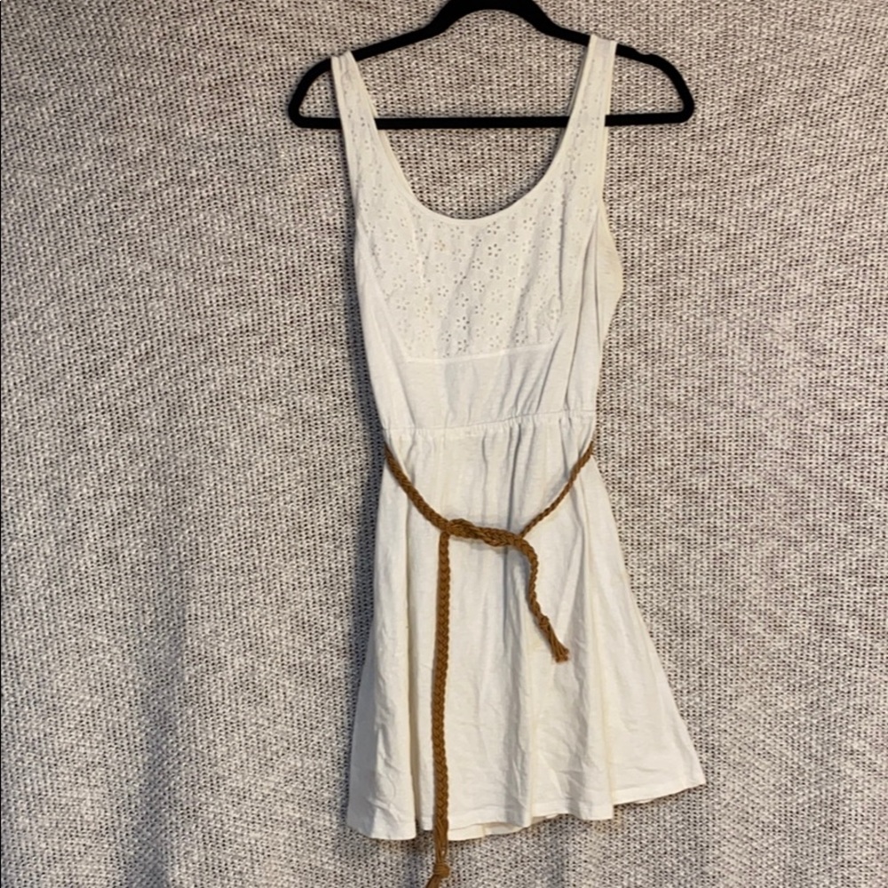 Kirra White Dress - Southern/Country Style (L)